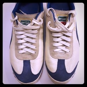 Puma in blue/off white color SIZE 9